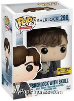 Sherlock with Skull from Sherlock - Pop! Vinyl Figures manufactured by Funko [Front]