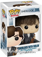 Sherlock with Violin from Sherlock - Pop! Vinyl Figures manufactured by Funko [Front]