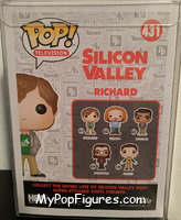 Richard from Silicon Valley - Pop! Vinyl Figures manufactured by Funko [Back]