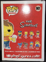 Barney Gumble from Simpsons - Pop! Vinyl Figures manufactured by Funko [Back]