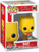 Bart (Skateboard) from Simpsons - Pop! Vinyl Figures manufactured by Funko [Front]