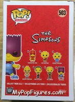 Bartman from Simpsons - Pop! Vinyl Figures manufactured by Funko [Back]