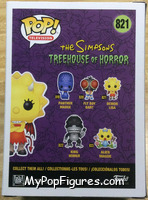 Demon Lisa from Simpsons - Pop! Vinyl Figures manufactured by Funko [Back]