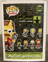 Devil Flanders (Glows in the Dark) from Simpsons - Pop! Vinyl Figures manufactured by Funko [Back]