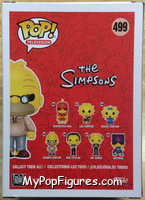 Grampa Simpson from Simpsons - Pop! Vinyl Figures manufactured by Funko [Back]