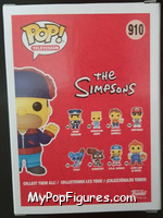 Mr. Plow from Simpsons - Pop! Vinyl Figures manufactured by Funko [Back]