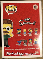 Ned Flanders from Simpsons - Pop! Vinyl Figures manufactured by Funko [Back]