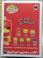 Radioactive Man from Simpsons - Pop! Vinyl Figures manufactured by Funko [Back]