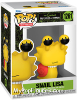 Snail Lisa from Simpsons - Treehouse of Horror Pop! manufactured by Funko [Front]