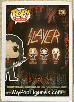 Tom Araya from Slayer - Pop! Vinyl Figures manufactured by Funko [Back]