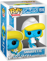 Smurfette (White Dress) from Smurfs - Pop! Vinyl Figures manufactured by Funko [Front]