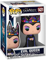 Evil Queen (Blue & Black Gown) from Snow White - Pop! Vinyl Figures manufactured by Funko [Front]