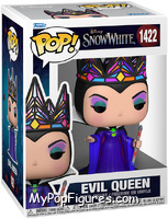 Evil Queen (Purple & Black Gown) from Snow White - Pop! Vinyl Figures manufactured by Funko [Front]