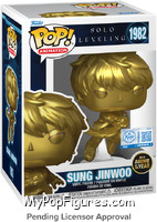 Sung Jinwoo (Gold) from Solo Leveling - Pop! Vinyl Figures manufactured by Funko [Front]