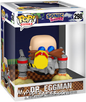 Dr. Eggman (Deluxe) from Sonic the Hedgehog - Pop! Rides manufactured by Funko [Front]