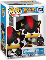 Shadow with Dark Chao from Sonic the Hedgehog - Pop! Vinyl Figures manufactured by Funko [Front]