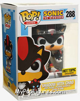 Shadow with Chao from Sonic the Hedgehog - Pop! Vinyl Figures manufactured by Funko [Front]