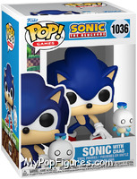 Sonic with Chao from Sonic the Hedgehog - Pop! Vinyl Figures manufactured by Funko [Front]