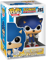 Sonic with Ring from Sonic the Hedgehog - Pop! Vinyl Figures manufactured by Funko [Front]