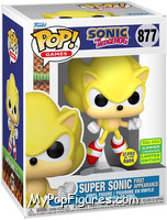 Super Sonic (First Appearance) (Glows in the Dark) from Sonic the Hedgehog - Pop! Vinyl Figures manufactured by Funko [Front]