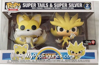 Super Tails & Super Silver from Sonic the Hedgehog - Pop! Sets manufactured by Funko [Front]