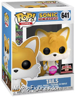 Tails (Flocked) from Sonic the Hedgehog - Pop! Vinyl Figures manufactured by Funko [Front]