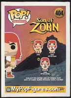 Zorn (Officer Attire) from Son of Zorn - Pop! Vinyl Figures manufactured by Funko [Back]