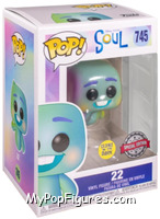 22 (Glows in the Dark) from Soul - Pop! Vinyl Figures manufactured by Funko [Front]