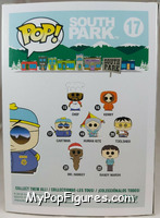 Cartman Cop from South Park - Pop! Vinyl Figures manufactured by Funko [Back]