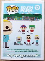 Phillip (Canadian Flag) (Chase) from South Park - Pop! Vinyl Figures manufactured by Funko [Back]