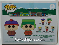 Stan / Kyle  from South Park - Pop! Sets manufactured by Funko [Back]