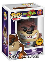 Taz (Grinning) (Chase) from Space Jam - Pop! Vinyl Figures manufactured by Funko [Front]