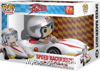 Speed Racer with the Mach 5 from Speed Racer - Pop! Rides manufactured by Funko [Front]