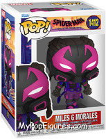 Miles G Morales from Spider-Man - Across the Spider-Verse - Pop! Vinyl Figures manufactured by Funko [Front]