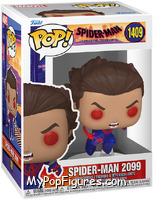 Spider-Man 2099 (Unmasked) from Spider-Man - Across the Spider-Verse - Pop! Vinyl Figures manufactured by Funko [Front]