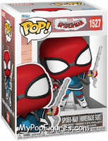 Spider-Man (Homemade Suit) from Spider-Man - Friendly Neighborhood - Pop! Vinyl Figures manufactured by Funko [Front]