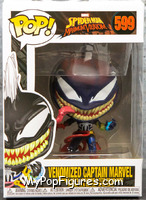 Captain Marvel (Venomized) from Spider-Man - Spider-Man Maximum Venom Pop! manufactured by Funko [Front]