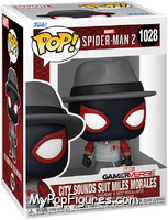 City Sounds Suit Miles Morales from Spider-Man - Spider-Man 2 Pop! manufactured by Funko [Front]