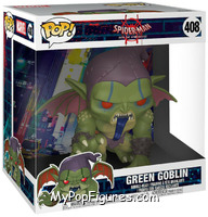 Green Goblin (Deluxe) from Spider-Man - Spider-Man Into the Spiderverse Pop! manufactured by Funko [Front]