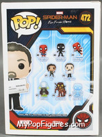 Happy Hogan from Spider-Man - Spider-Man Far From Home Pop! manufactured by Funko [Back]