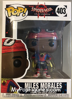 Miles Morales (Unmasked) from Spider-Man - Spider-Man Into the Spiderverse Pop! manufactured by Funko [Front]