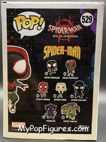 Miles Morales from Spider-Man - Spider-Man Into the Spiderverse Pop! manufactured by Funko [Back]