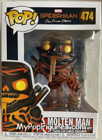 Molten Man from Spider-Man - Spider-Man Far From Home Pop! manufactured by Funko [Front]