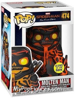 Molten Man (Glows in the Dark) from Spider-Man - Spider-Man Far From Home Pop! manufactured by Funko [Front]