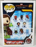 Mysterio (No Helmet) from Spider-Man - Spider-Man Far From Home Pop! manufactured by Funko [Back]