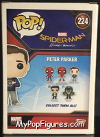 Peter Parker from Spider-Man - Spider-Man Homecoming Pop! manufactured by Funko [Back]