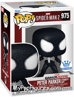 Peter Parker (Symbiote Suit) from Spider-Man - Spider-Man 2 Pop! manufactured by Funko [Front]