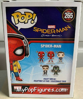 Spider-Man (Headphones) from Spider-Man - Spider-Man Homecoming Pop! manufactured by Funko [Back]