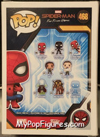 Spider-Man (Hero Suit) from Spider-Man - Spider-Man Far From Home Pop! manufactured by Funko [Back]