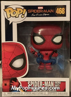 Spider-Man (Hero Suit) from Spider-Man - Spider-Man Far From Home Pop! manufactured by Funko [Front]